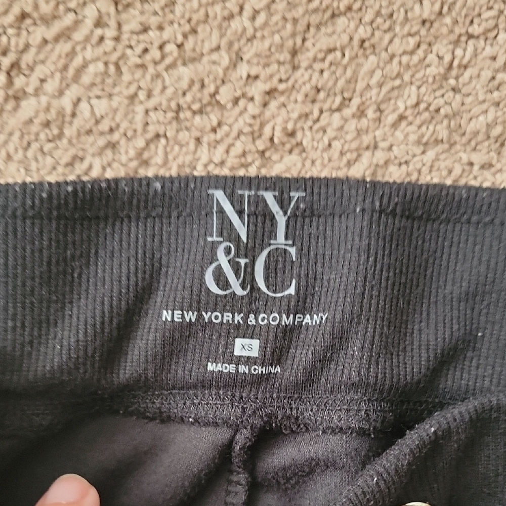 New York & Company Black Lounge Pants - Picture 2 of 2